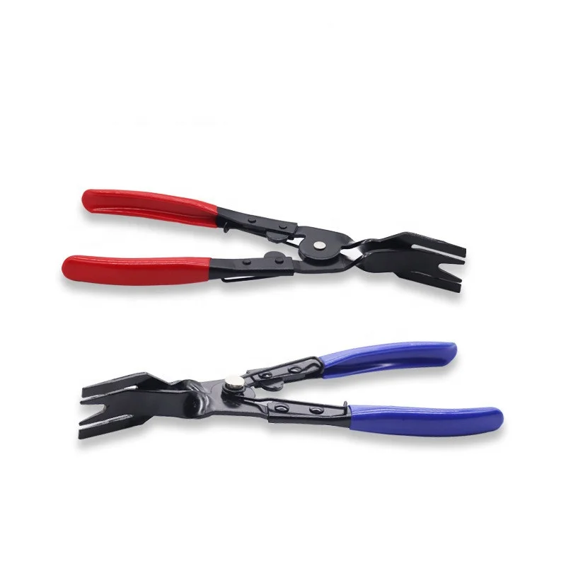 2pcs set Car lamp pliers+6-inch screwdriver Car Door Card Panel Trim Upholstery Remover and Clip Removal Pliers Pry Tool Set