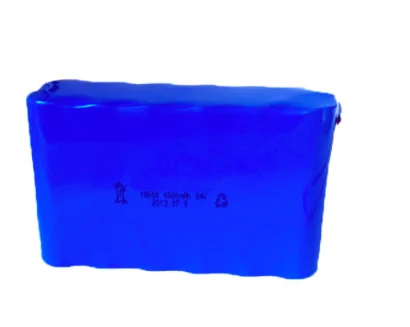 Li-ion Battery 18650 4000MAH 24V For detector fire equipment