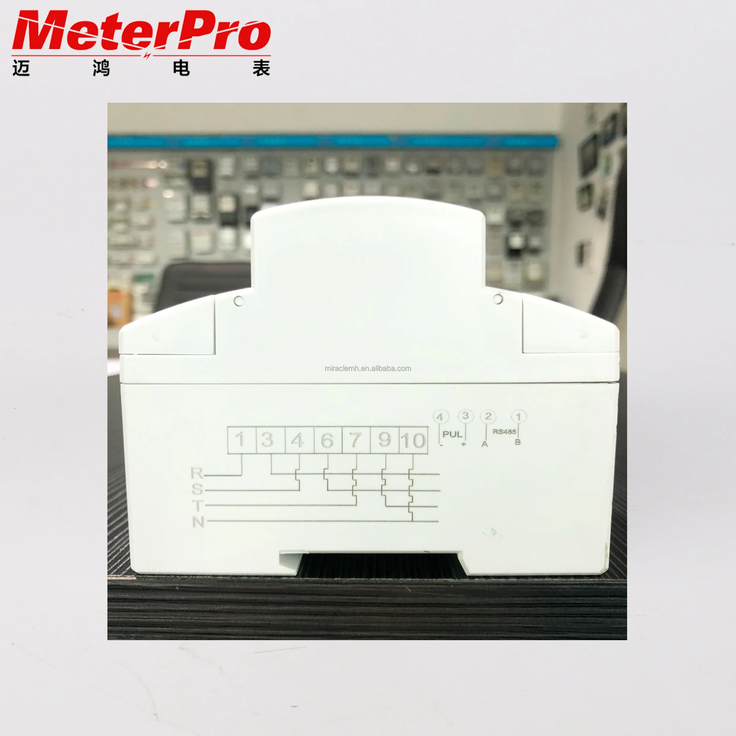 Three phase smart digital counter multi meter energy meter MODBUS-RTU