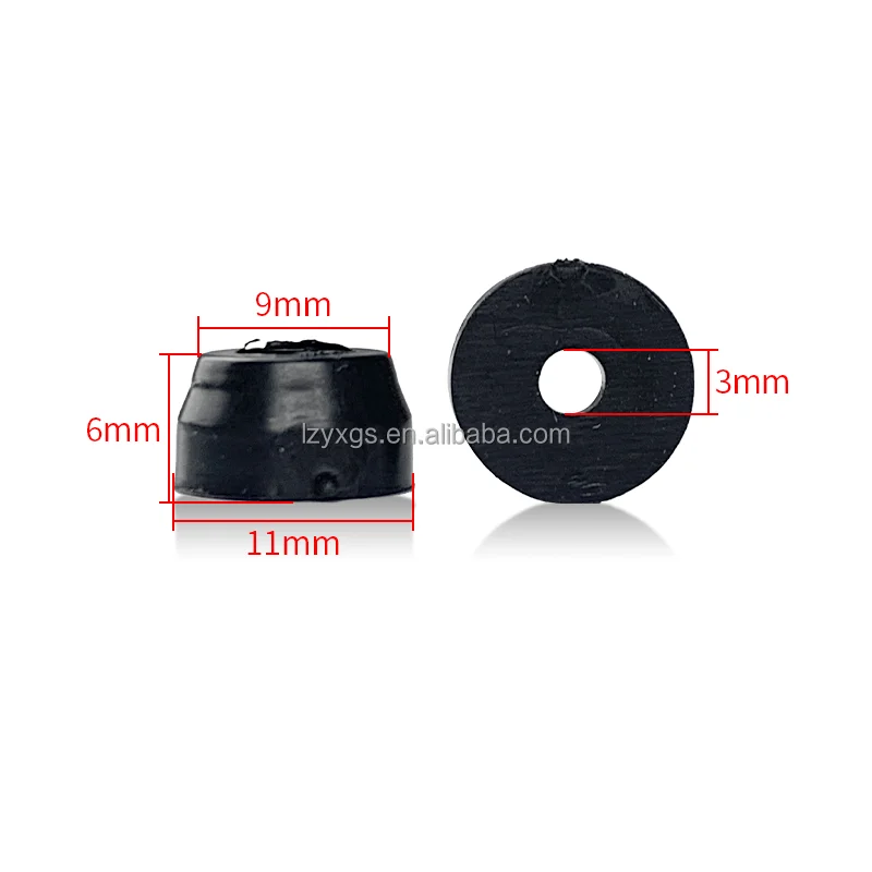 Table Chair Instrument Equipment Furniture Chassis Rubber Machine Foot Shock Absorption Anti-slip and Wear Resistance