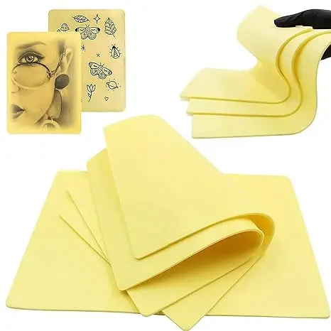 wholesale 3mm size Tattoo Practice Skin Hadiyah Blank silicone tattoo training practice skin for tattoo and permanent makeup