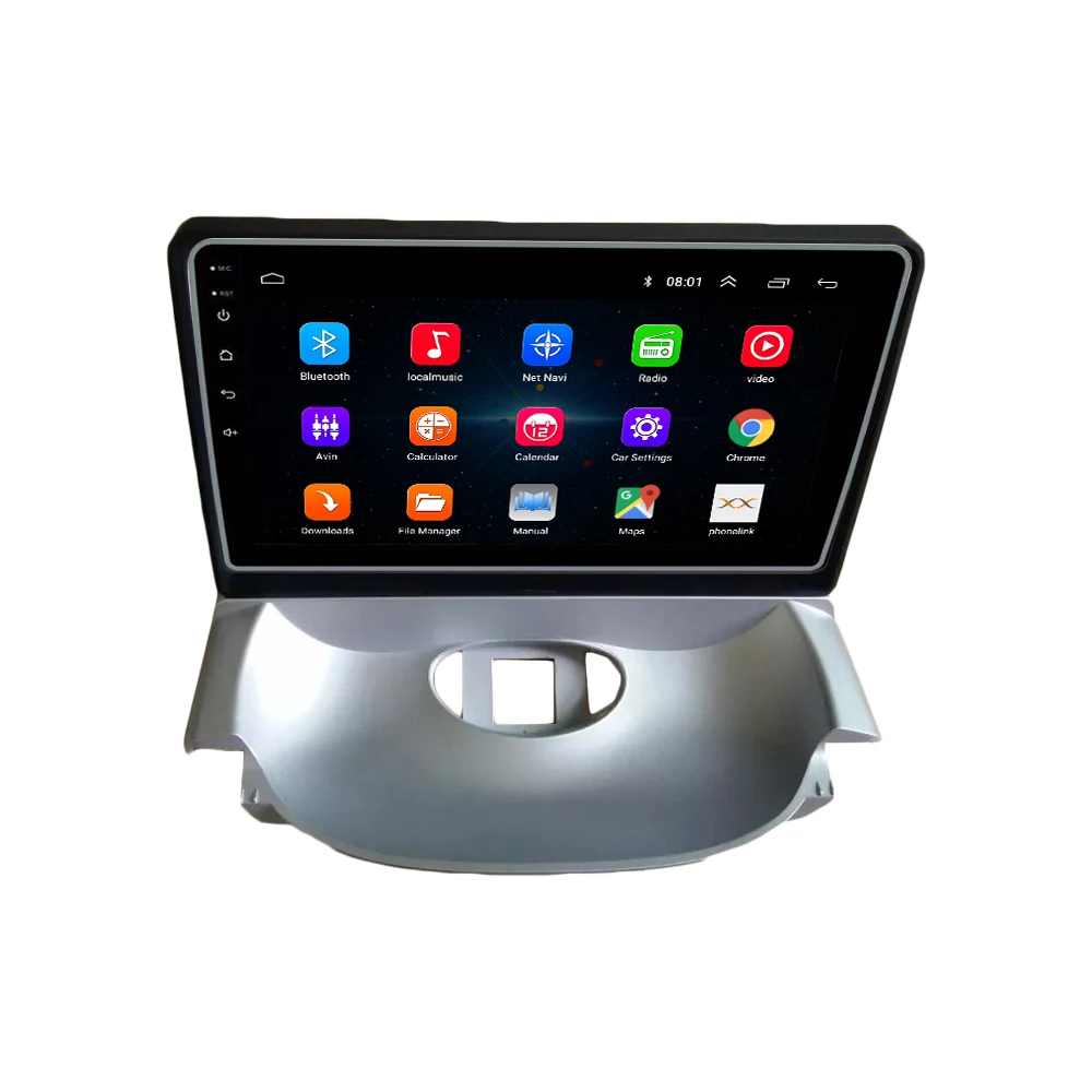 For Peugeot 206 2004-08 Citroen C2  Radio Headunit Device 2 Double Din Quad Octa-Core Android Car Stereo GPS Navigation Carplay