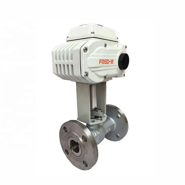 Electric Actuator on off Flange Motorized Control Gas Valve