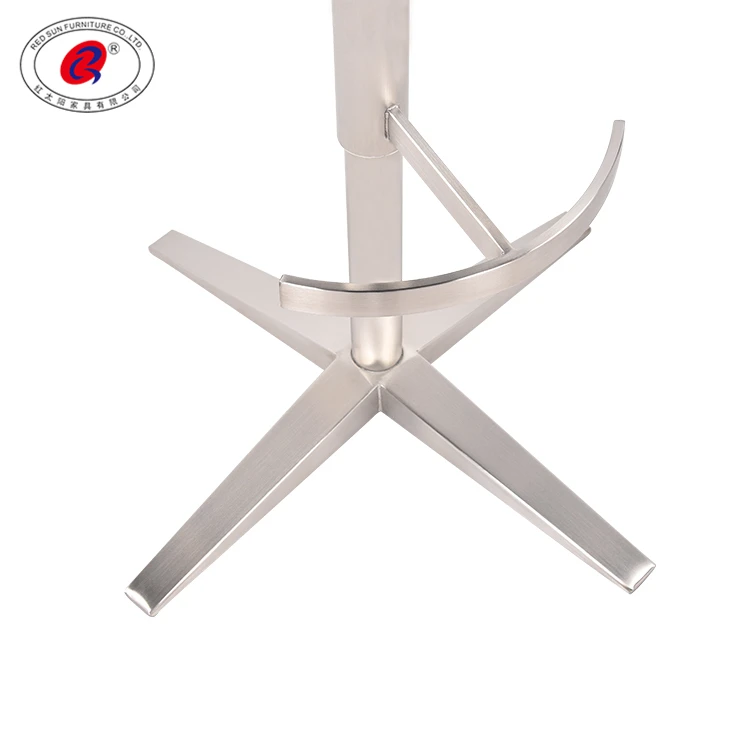 In Stock Industrial Modern heavy metal Swivel Vintage Bar Stools Chairs With Arms