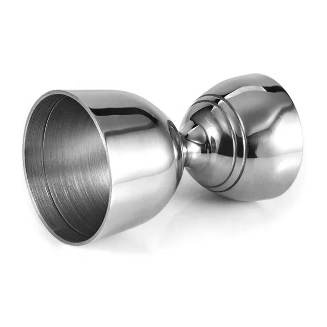 30/60ml stainless steel bell cocktail bar double jigger