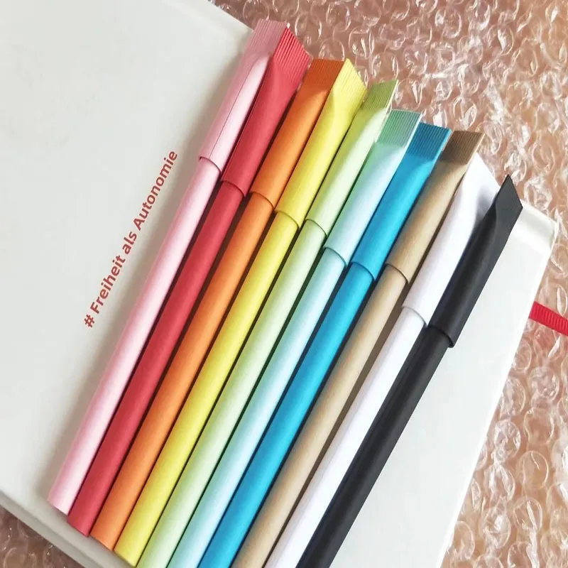 Degradable Kraft Paper Ballpoint Pen Promotional Eco-Friendly Ballpoint Pen