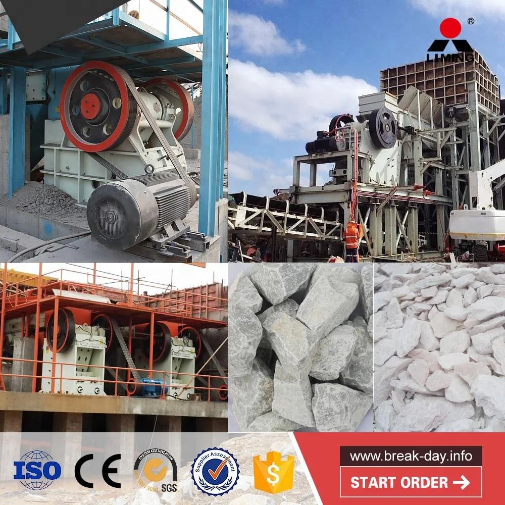 100 Tph Stone Crusher Machine 1200 Rock Jaw Crusher Station For Gold