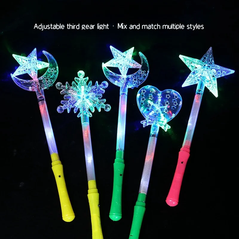 Glow stick flash stick fluorescent starry ball magic stick concert props stalls night market wholesale