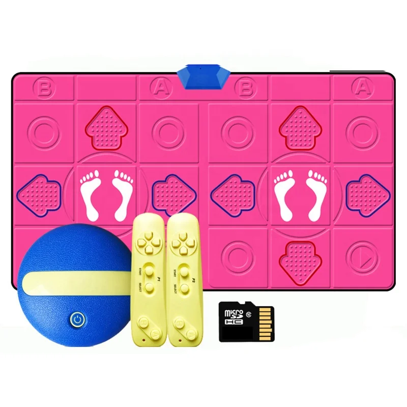 W1N Wholesale Electronic Non-Slip Durable Wear-resistant Game Double Dancing Step Mat Pad Computer Dance Blanket for Home