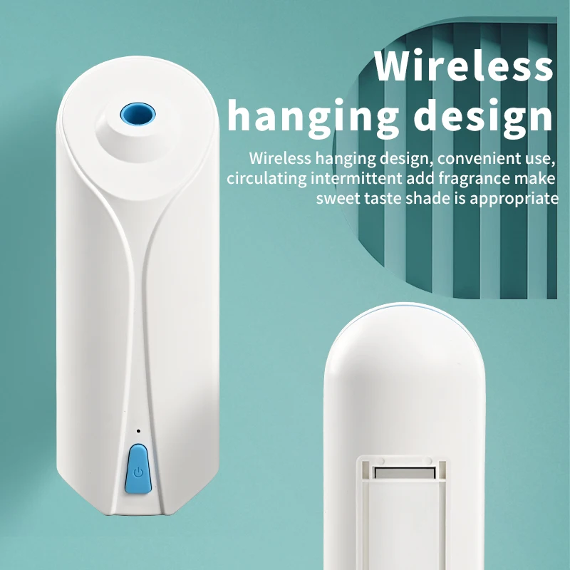 2022 Aroma Scent Home Scent Waterless Aromatherapy Office Desktop Portable Electric battery mini Diffuser with Wall Mounted