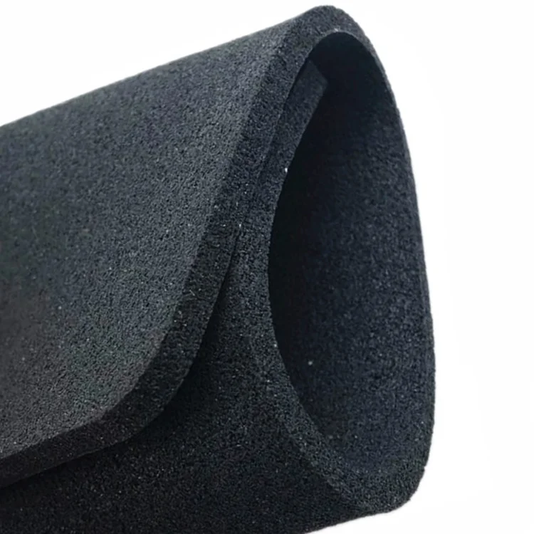 Anti-slip EPDM Gym Rubber Flooring Rolls Tiles Sports Equipments Rubber Mat