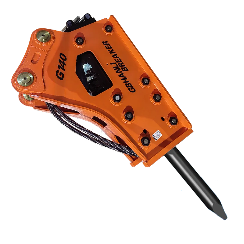 Yantai, China pc 200 zx 200 excavator hidrolik hammer breaker mini excavator with hammer hydraulic rock breaker