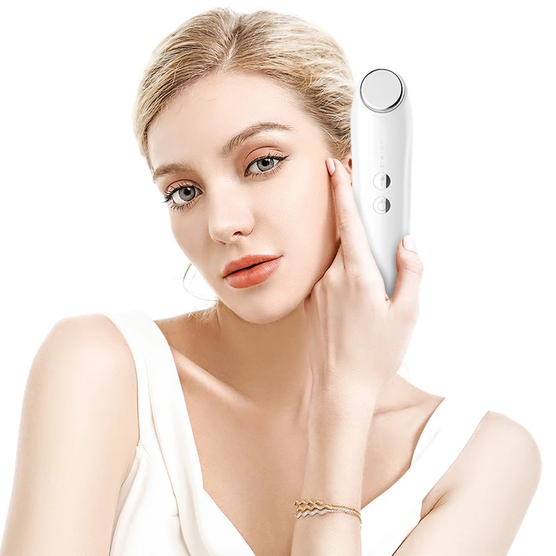 Portable Microcurrent Face Massager Lift Firming Pore Shrinking Home Blackhead Remover Beauty Instrument Device