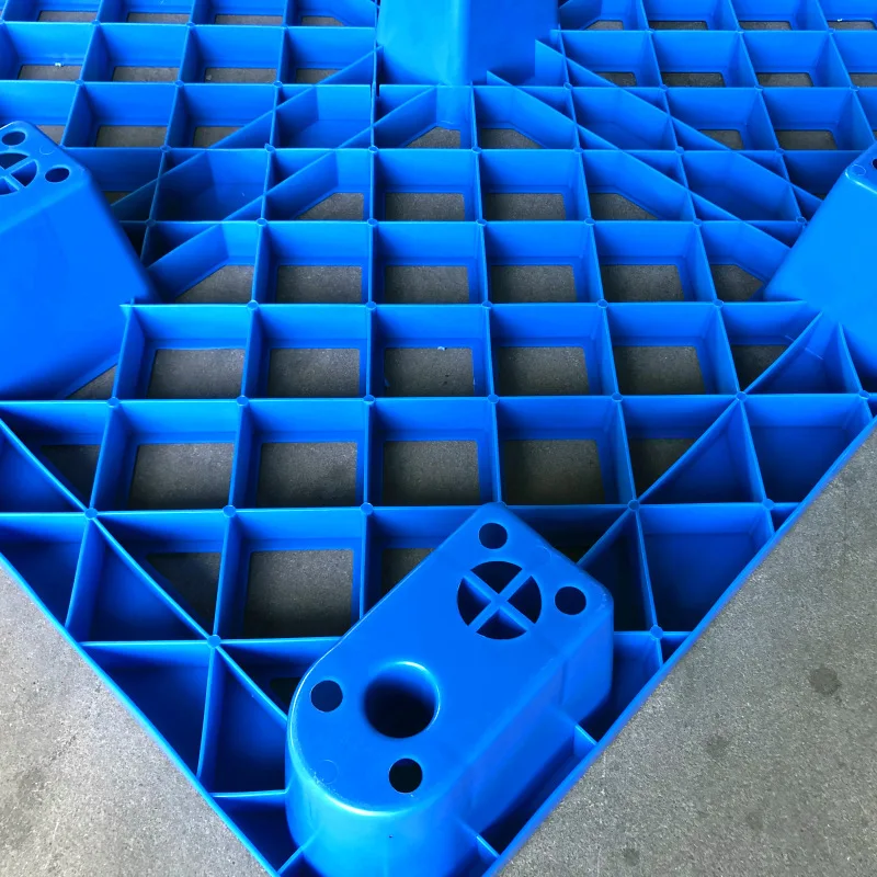 cheap price 1200x800x140 mm mesh deck reusable nestable HDPE material plastic pallet for packing and transportation
