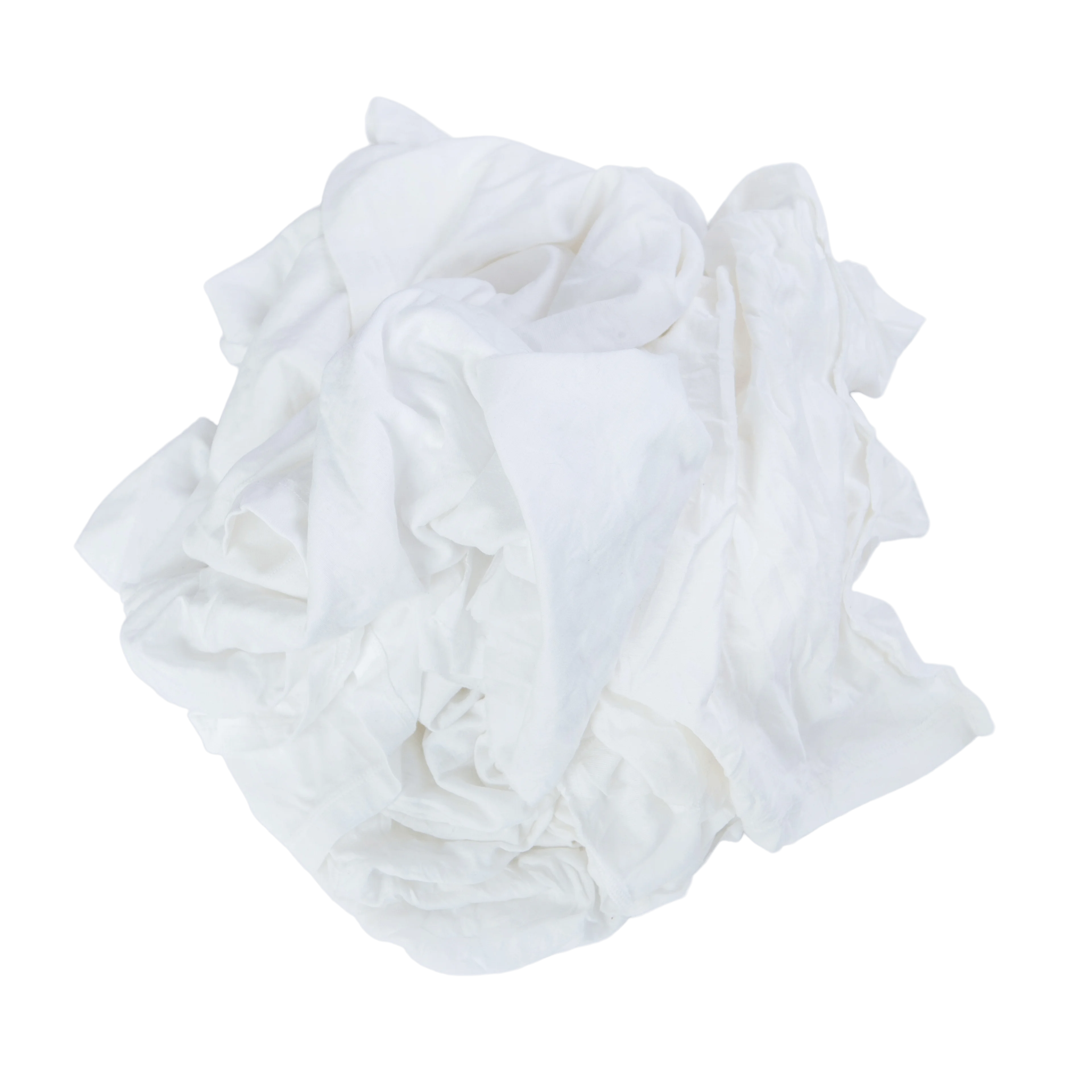 A Grade white cotton rags T shirt Wiping Rag 100% Cotton Painter Rags Textile Waste Recycled Cotton Cloth