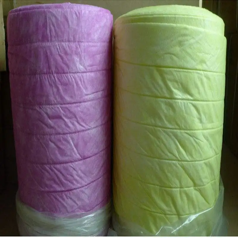 Hot sale F9 97%  disposable non woven Air  pocket filter media for Medium Efficiency filters