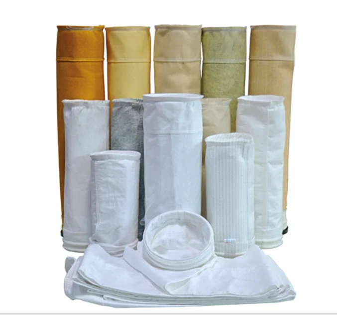 100% needle felt filter bag sock for collecting dust pulse jet 550g good air permeability original pps collector