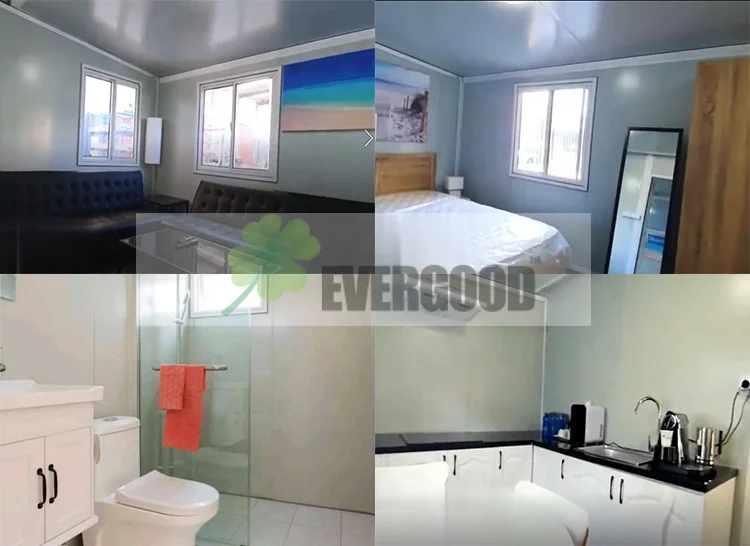 China mobile prefab container houses portable 20ft expandable modular container house