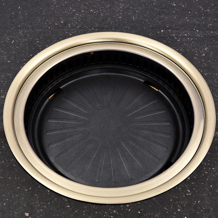 2021 домашний кварцевый бездымный коммерческий корейский электрический барбекю гриль стол по разумной цене