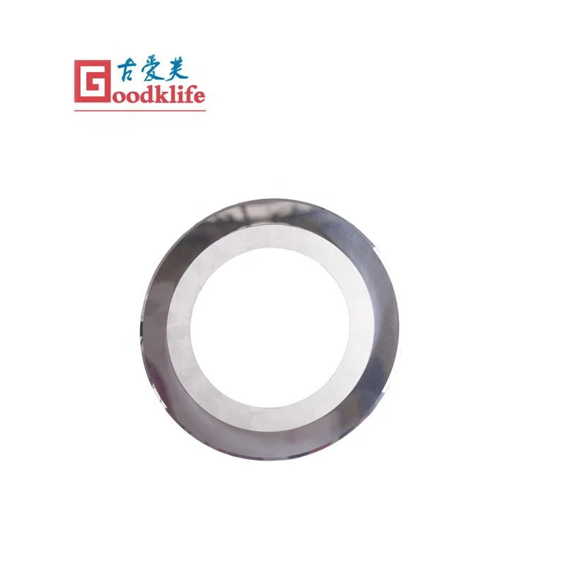 Tungsten Carbide Circular Slitting Knife For Cutting Rubber