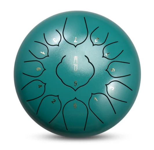 Steel Tongue Drum 12 Inch 13 Note Handpan Drum SUCCESS Musical Scales Chakra Lotus