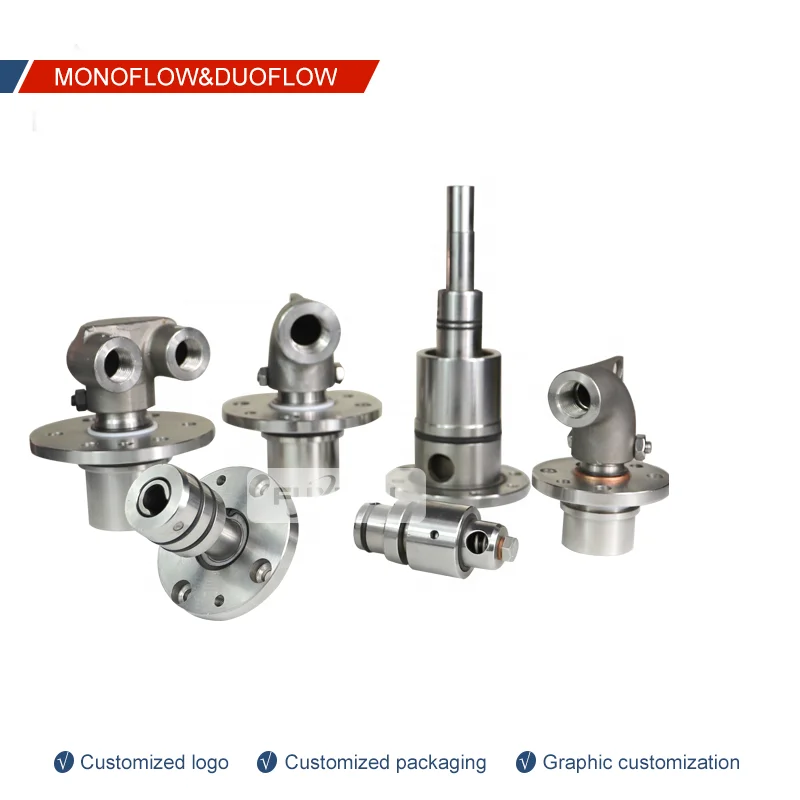 Embedded type Stainless steel rotary union Continuous casting machine Swivel joint For metallurgy mixer