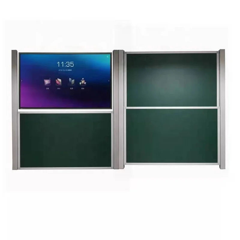Most popular sliding whiteboard green chalk board classroom blackboard for school