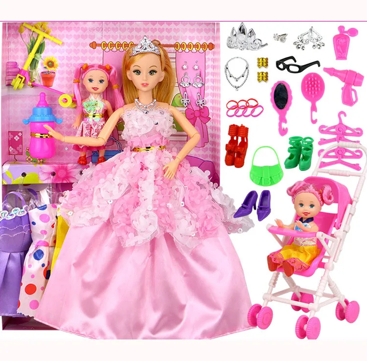 Low Price Princess Wedding Suit Doll Set Accessories Baby Doll