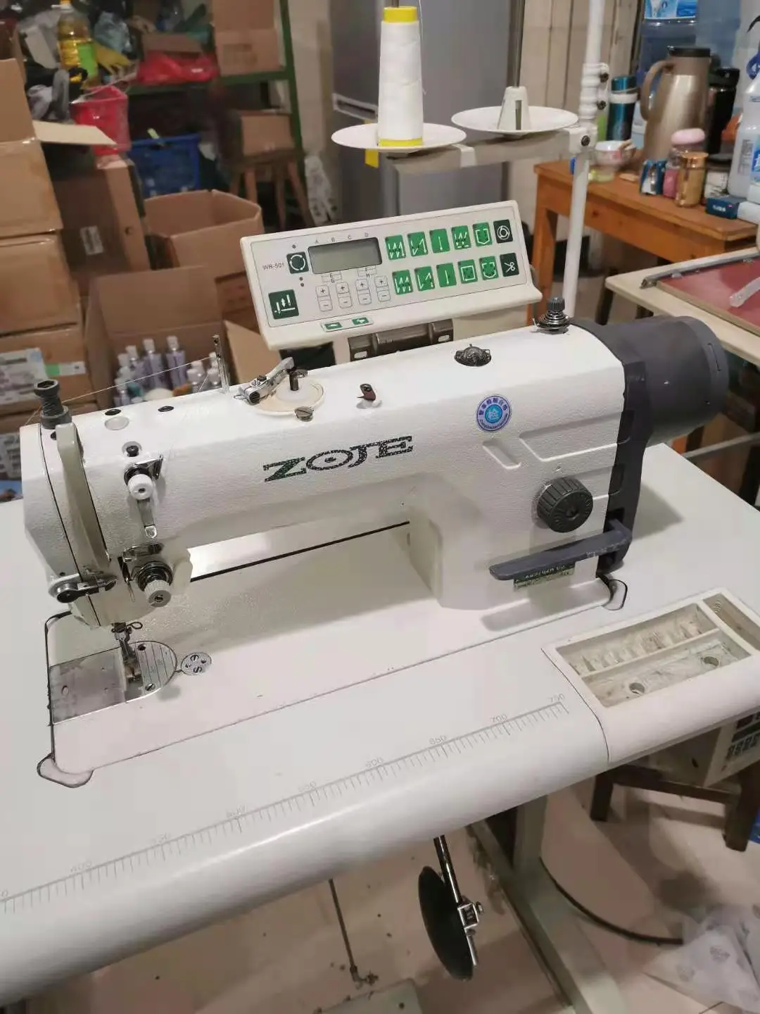 
Cheap zoje used lock stitch sewing machines industrial 