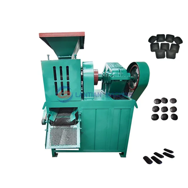 Hot Sale Flammable Smokeless Coal Dust Iron Ore Powder Ball Briquette Press Machine