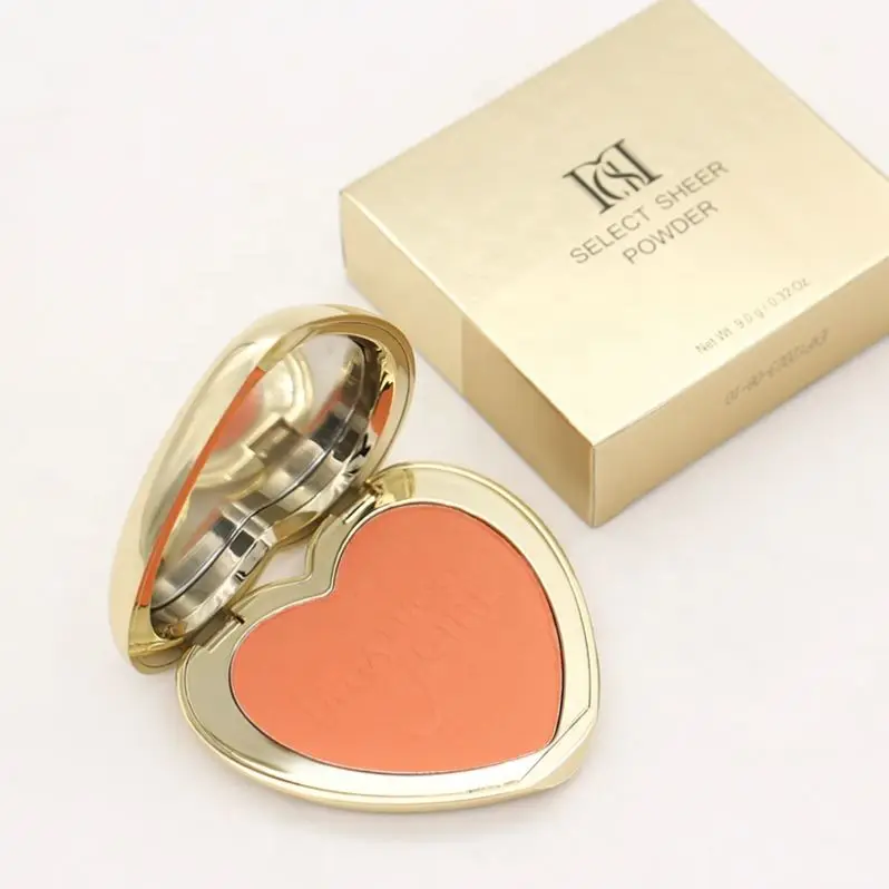 OEM Private Label Blusher Face Cheek Contour Powder Vegan Blush On Make