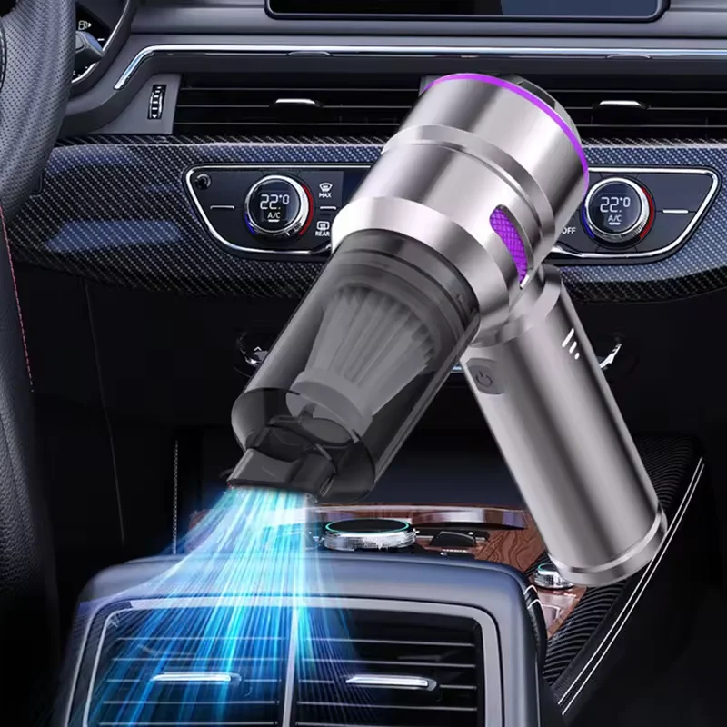 China Supplier  cordless car vacuum cleaner car gun vacuum cleaner car vacuum cleaner with air pump