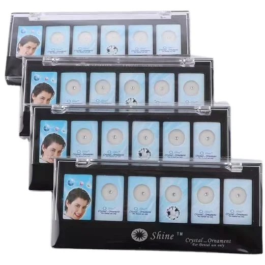 2024 Hot sale Tooth gems Round Teeth Jewelry Crystal Shining Jewelry Gemstone