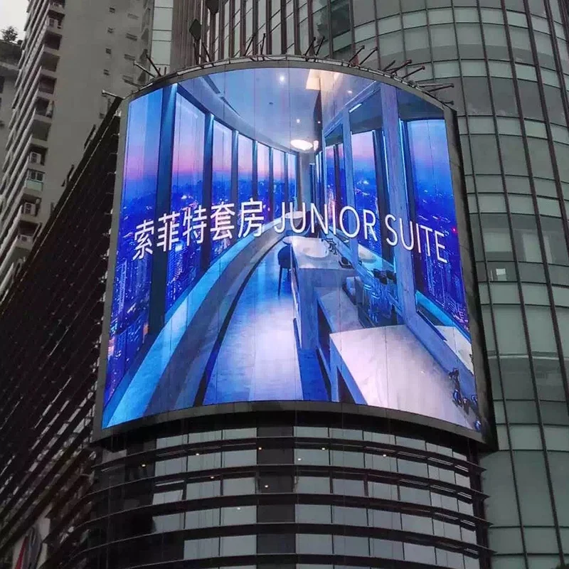 Custom Outdoor Indoor P2 P3 P4 P5 P6 P8 P10 Pantalla Led Display Panel Screen Video Wall Led Flexible Display Screen