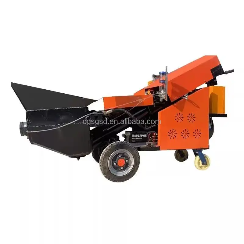 China Supply Concrete Pump Machine Mini Concrete Pump Diesel Concrete Pump Price
