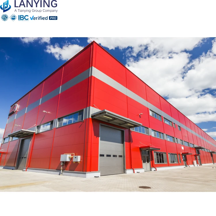 Steel structure custom designed new model workshop garage prefabricated warehouse building