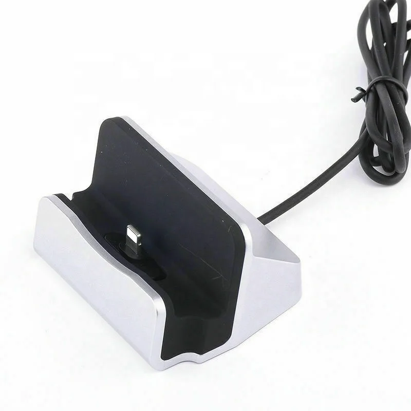 Data Sync Charging Charger Dock Station Desktop Stand Holder for iPhone SE 8 XR