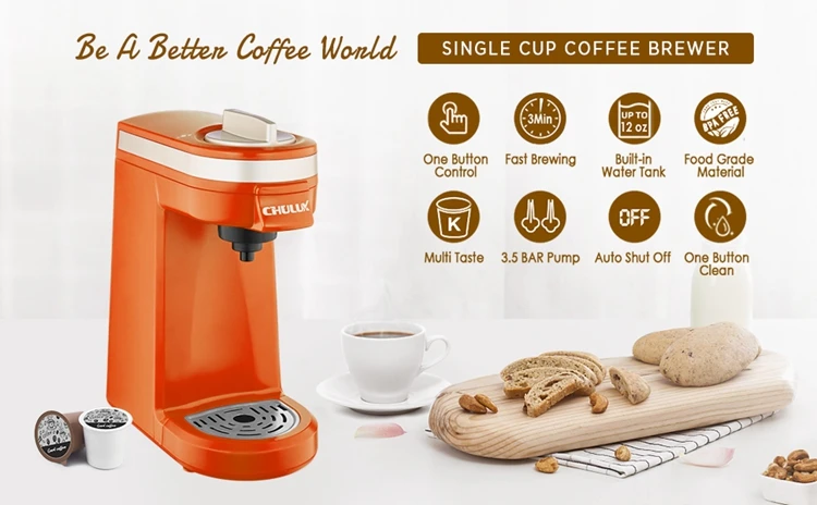 Кофеварки на одну служить kcup Капсульная кофемашина с индивидуально создаваемой цветовой гаммы