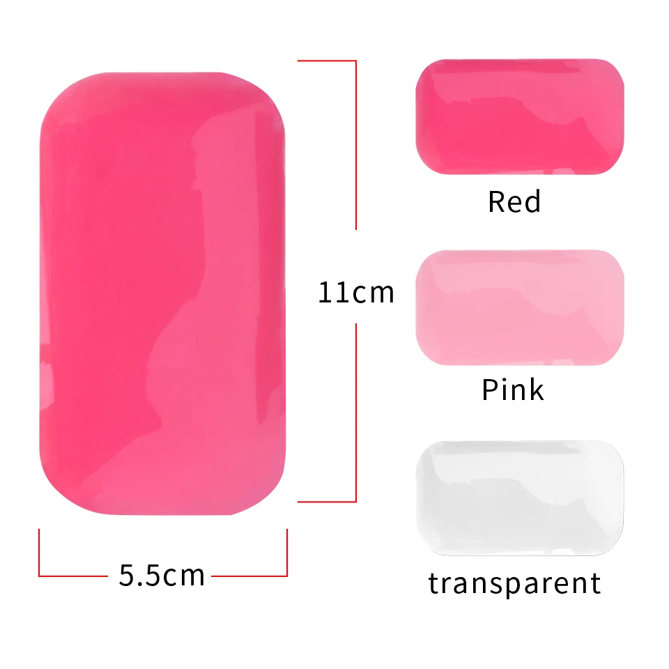 Wholesale Glue Pallet Eyelash Pad Head Silicone Holder Pad for Eyelash Extension Glue Holder