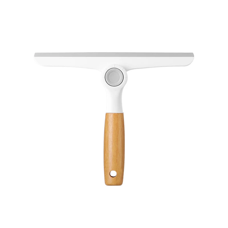 Eco friendly window glass cleaning wiper pp handle window squeegee cleaner 360 rotate Silicone Rubber Window Squeegee