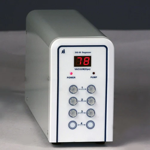 TPS-DG55 mobile phase online degasser with optional 2, 3, 4 solvent channel for HPLC system