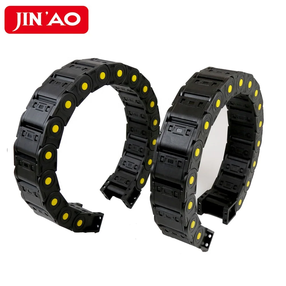 Semi Closed Drag Chain Stainless Steel Cable Track for CNC Machine Cable Drag Chain Wood Processing Industry