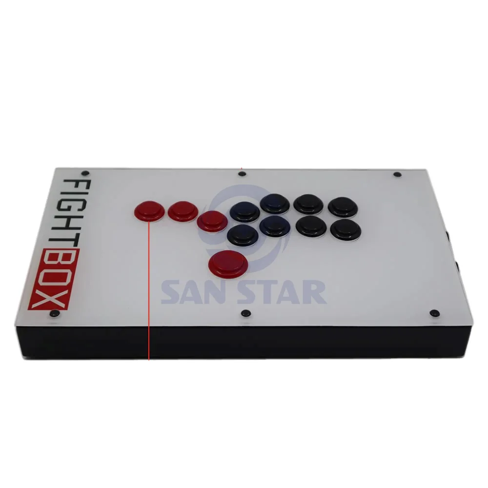F1-PS5 все кнопки Sanwa OBSF-24 30 Hitbox Fight Stick игровой контроллер аркадный FightBox джойстик для