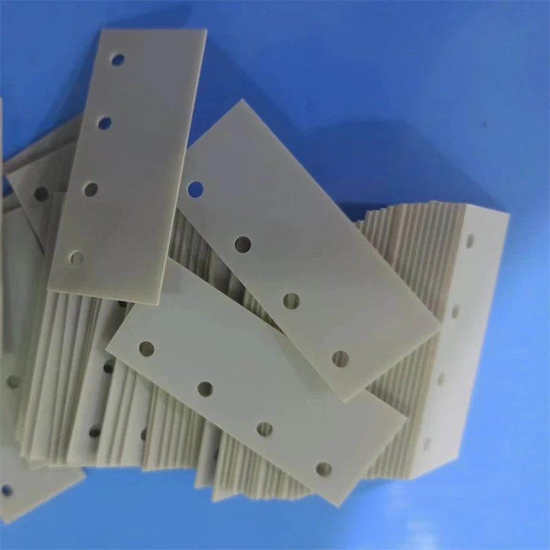 High purity Electrical Insulating AlN Aluminum Nitride Ceramic Plate / Sheet / Substrate / Disc / Wafer / Block