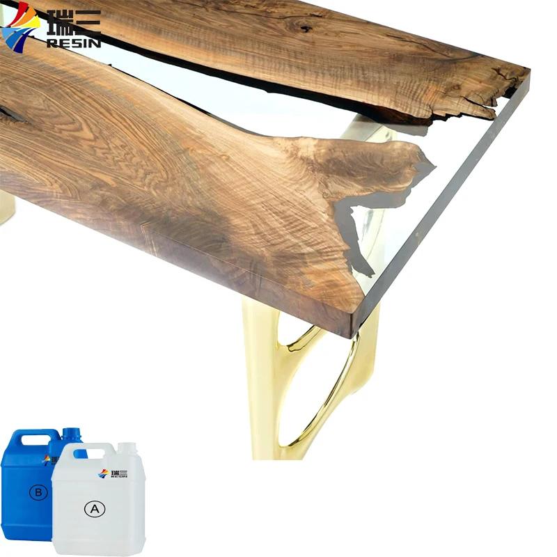 Casting Epoxy Resin for Wooden Table and Furniture