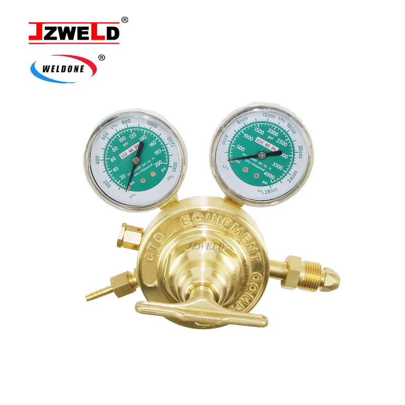 Professional Heavy Duty Single Stage Regulator, Victory Technologies 0781-0527 SR450D-540 Regulator, CGA540 Inlet Connection