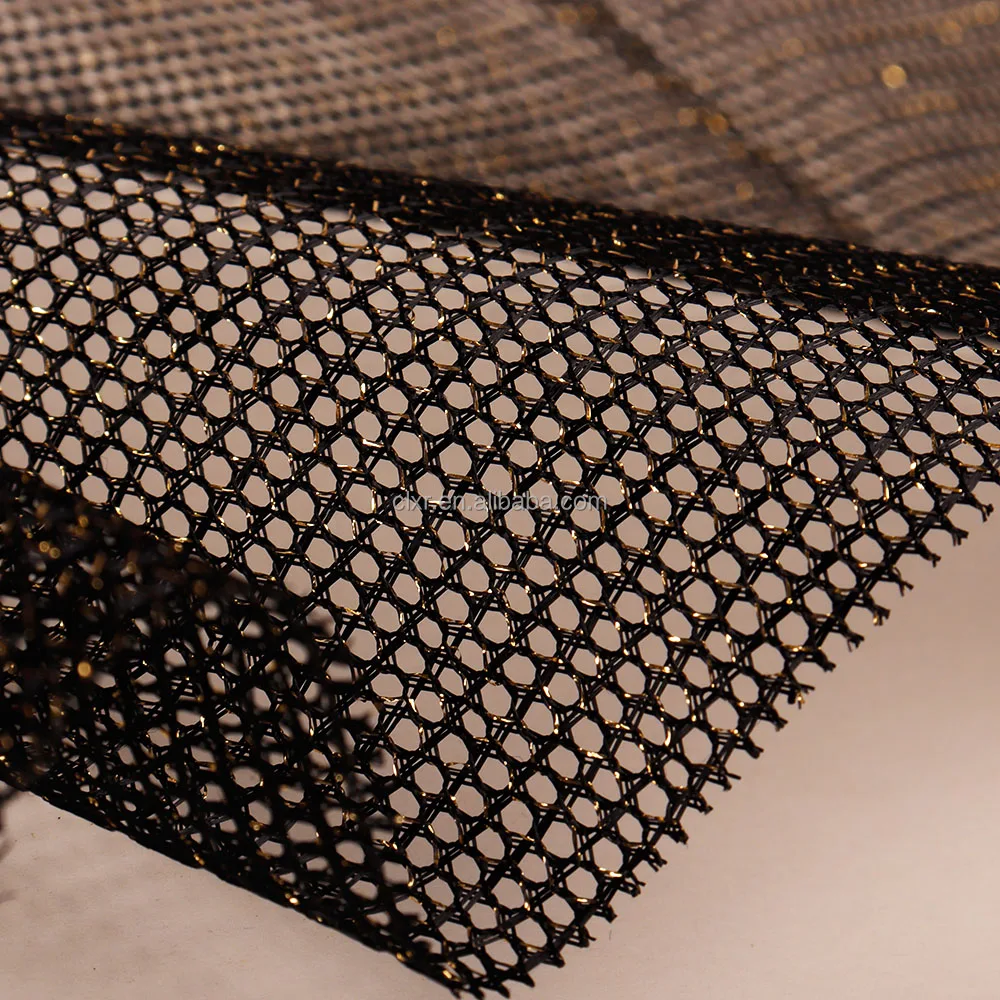 Fabric Supplier 75D Hexagonal Hard Mesh 100% Nylon Polyester Breathable Lining Tent Hard Mesh Fabric