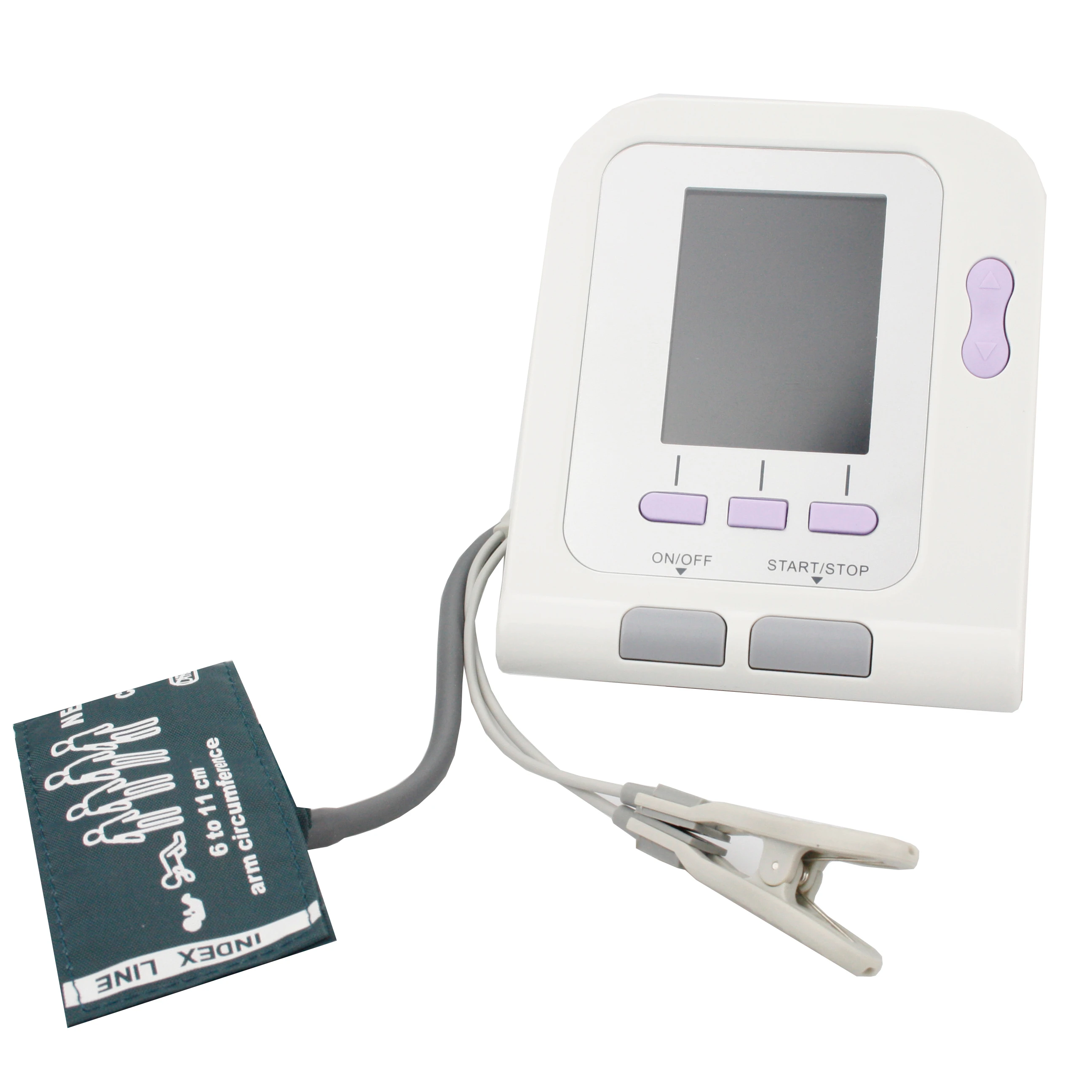 Pet digital blood pressure monitor with blood oxygen probe can be connected to computer mobile phone for dogs and cats