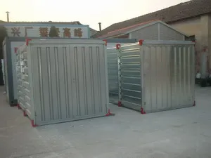 low cost made in China steel storage container prefab house