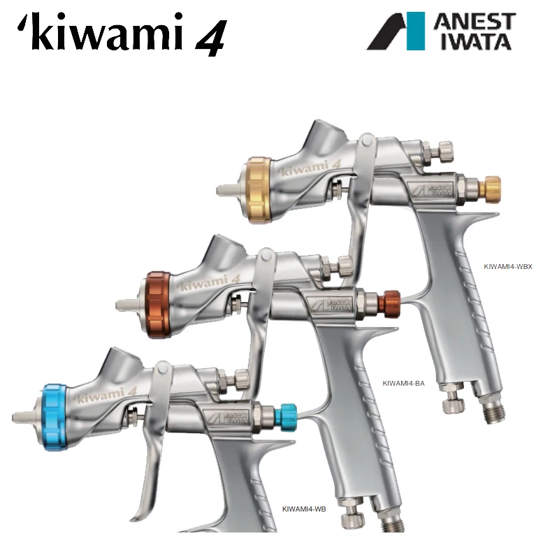 Made In Japan Hot Sales Anest Iwatas Spray Gun Kiwami 4 Series Spray Gun for Painting Car Hvlp